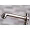 Kingston Brass KS7278PKLBS Duchess Bridge Kitchen Faucet W/Brass Sprayer, Brushed Nkl KS7278PKLBS - alternate 2